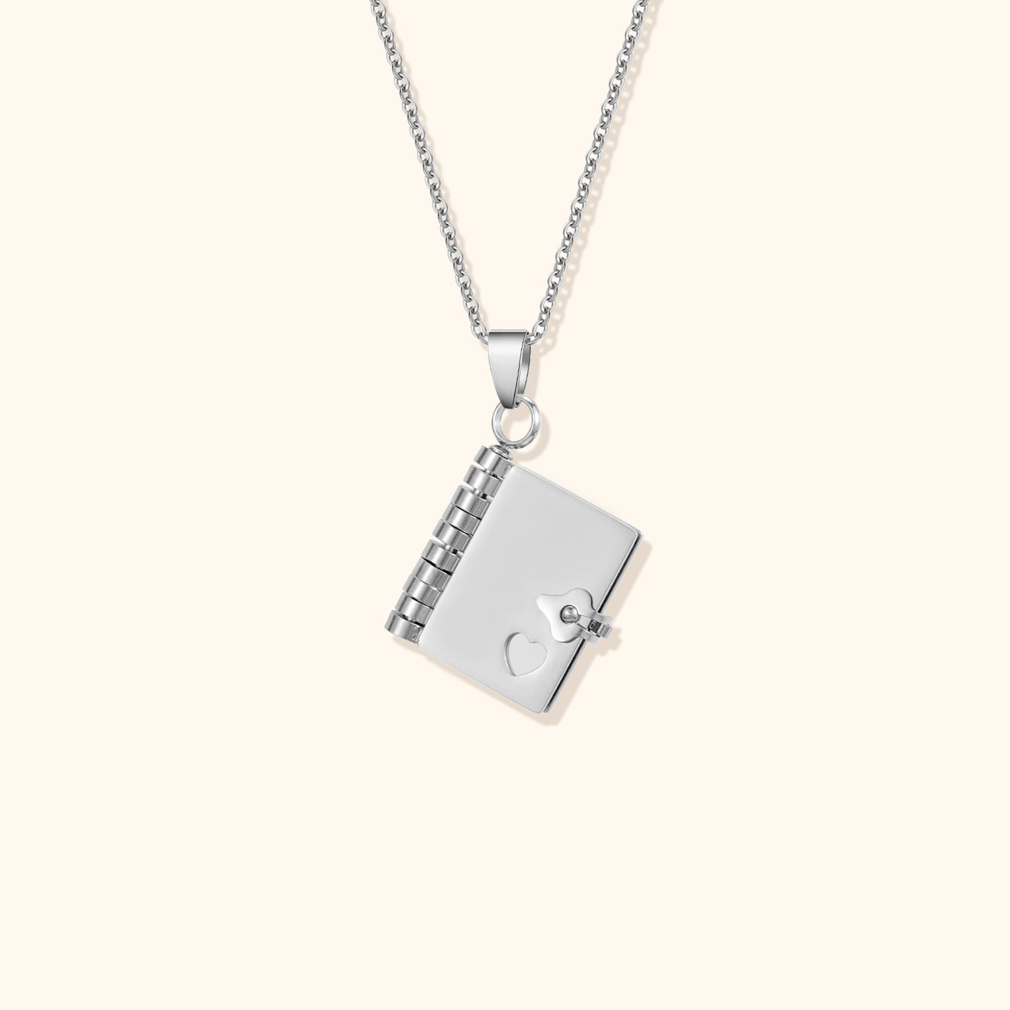 Hemlig Kärleksmeddelande Bok Halsband