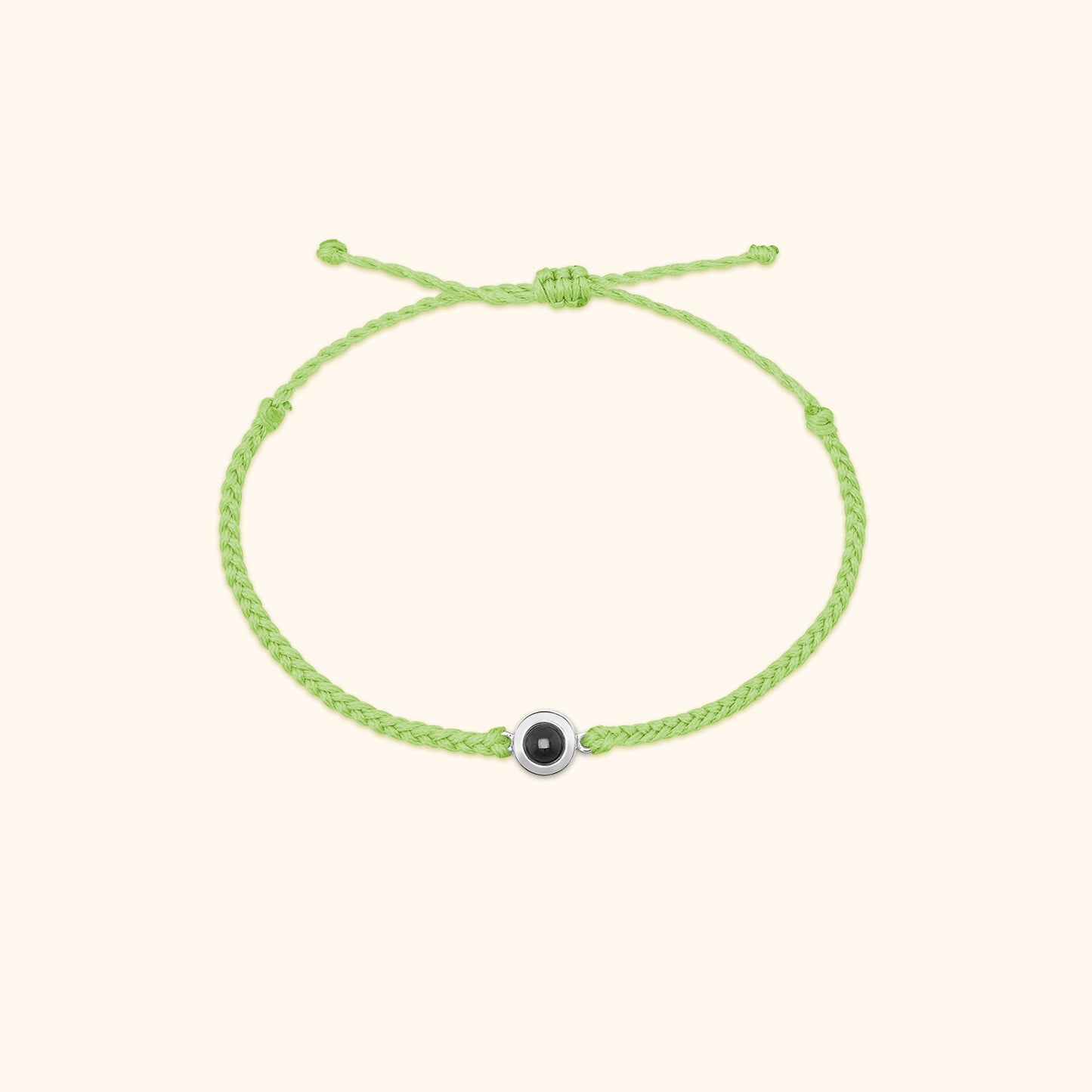 Personligt Cirkelfotoarmband