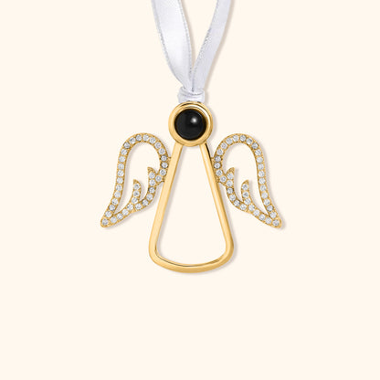 Ängl Avingar Foto Julegranshänge