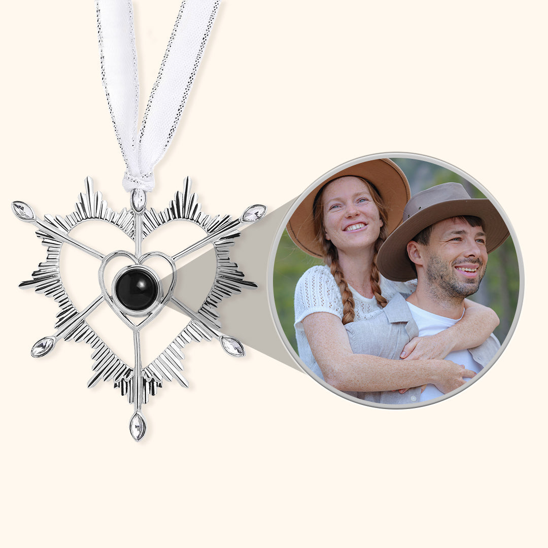 Heliga Hjärtat Foto Julegranshänge