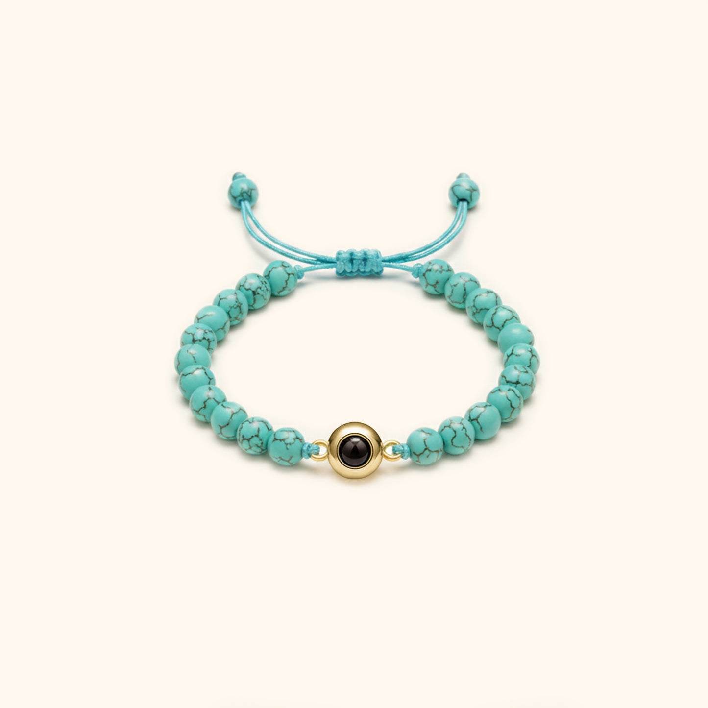 Elegant Pärl Foto Armband