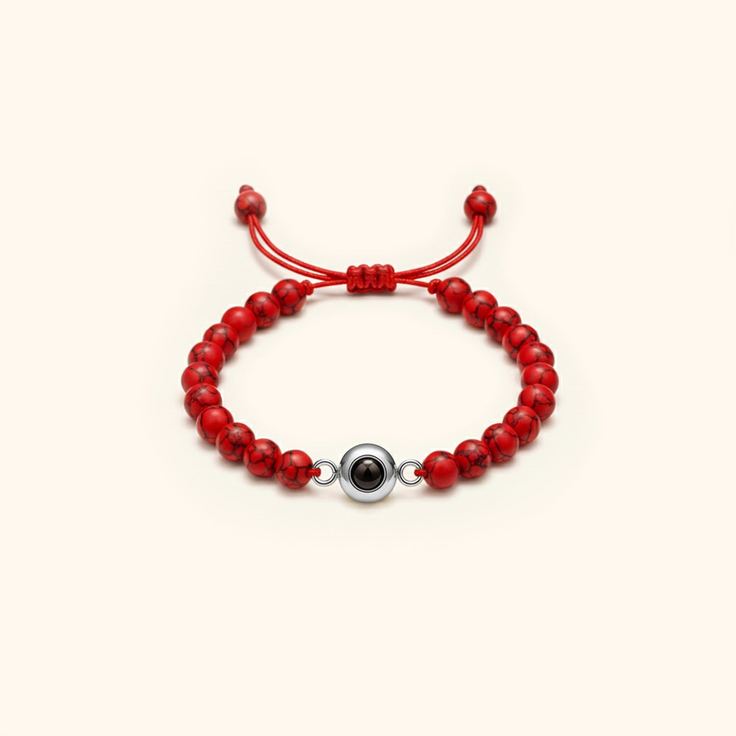 Elegant Pärl Foto Armband