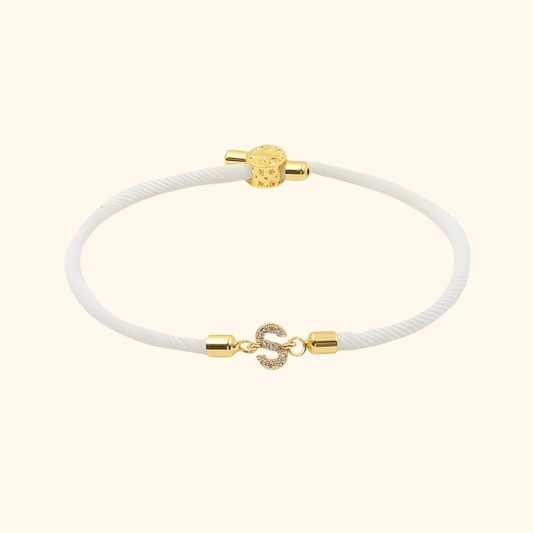 Elegant Initial Berlock Armband