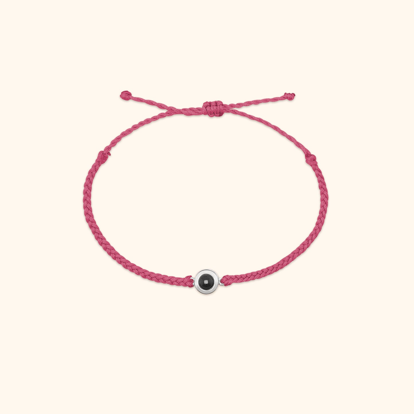 Personligt Cirkelfotoarmband