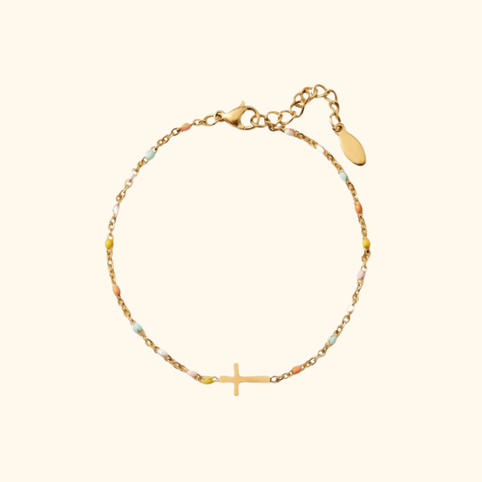 Pray Over It Cross Armband