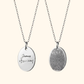 Anpassat Graverat Fingeravtrycks Halsband