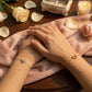 Elegant Matchande Hjärt Armband