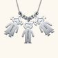 Graverat Barn Berlock Halsband