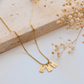 Personligt Initial Tag Halsband