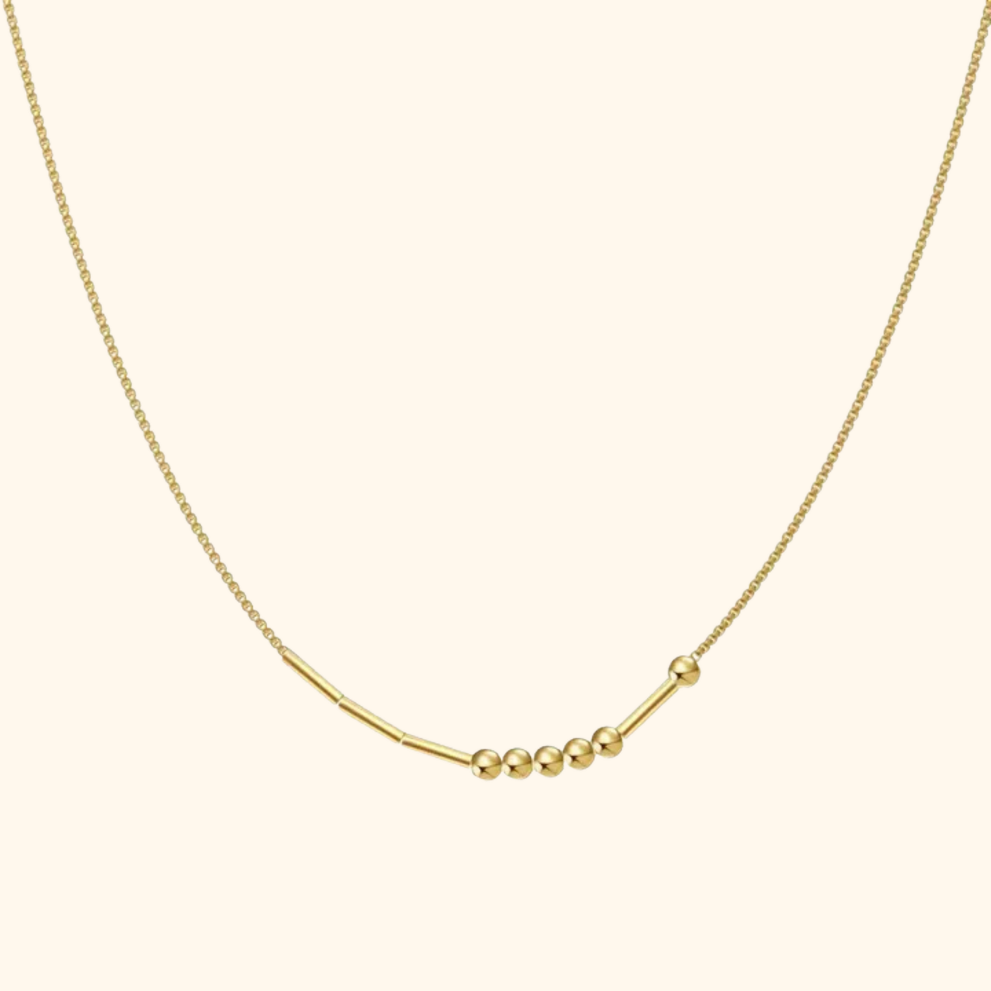 Personligt Morse Code Halsband