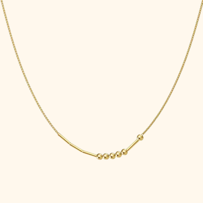 Personligt Morse Code Halsband