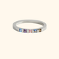 Personligt Födelsesten Band Ring