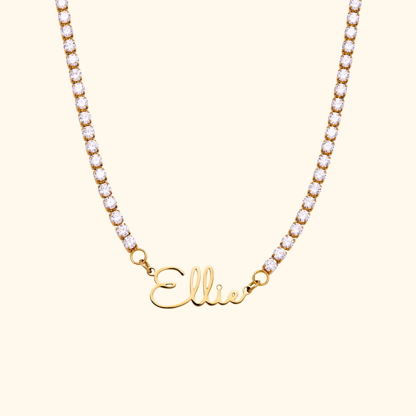 Personligt Signatur Namn Halsband