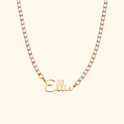 Personligt Signatur Namn Halsband