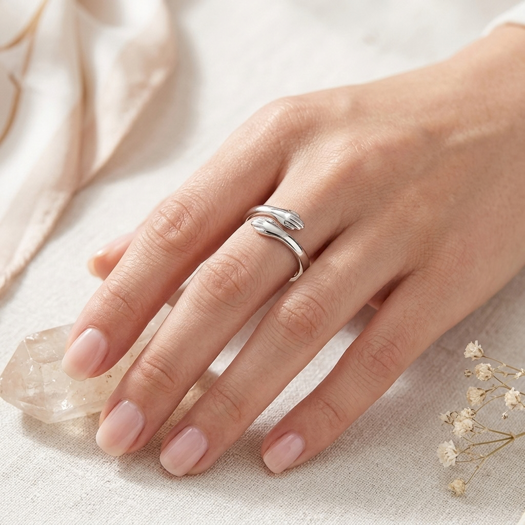 “Min kära dotter” omfamnings Ring