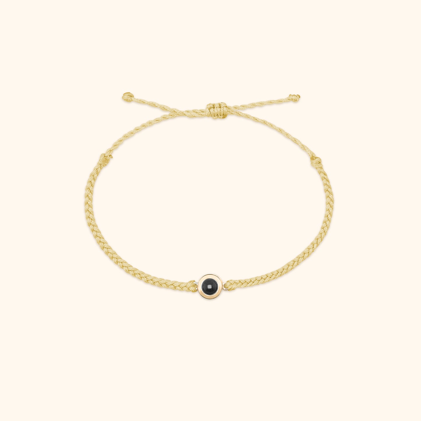 Personligt Cirkelfotoarmband