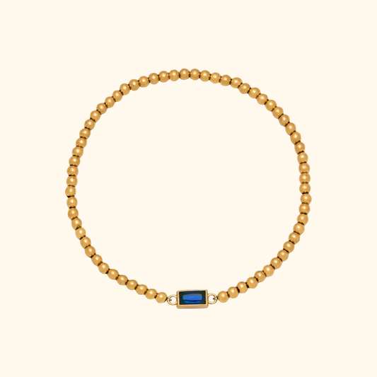 Personligt Födelsesten Pärl Armband