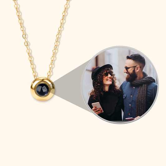 Sfärformat Halsband med Projektionsberlock