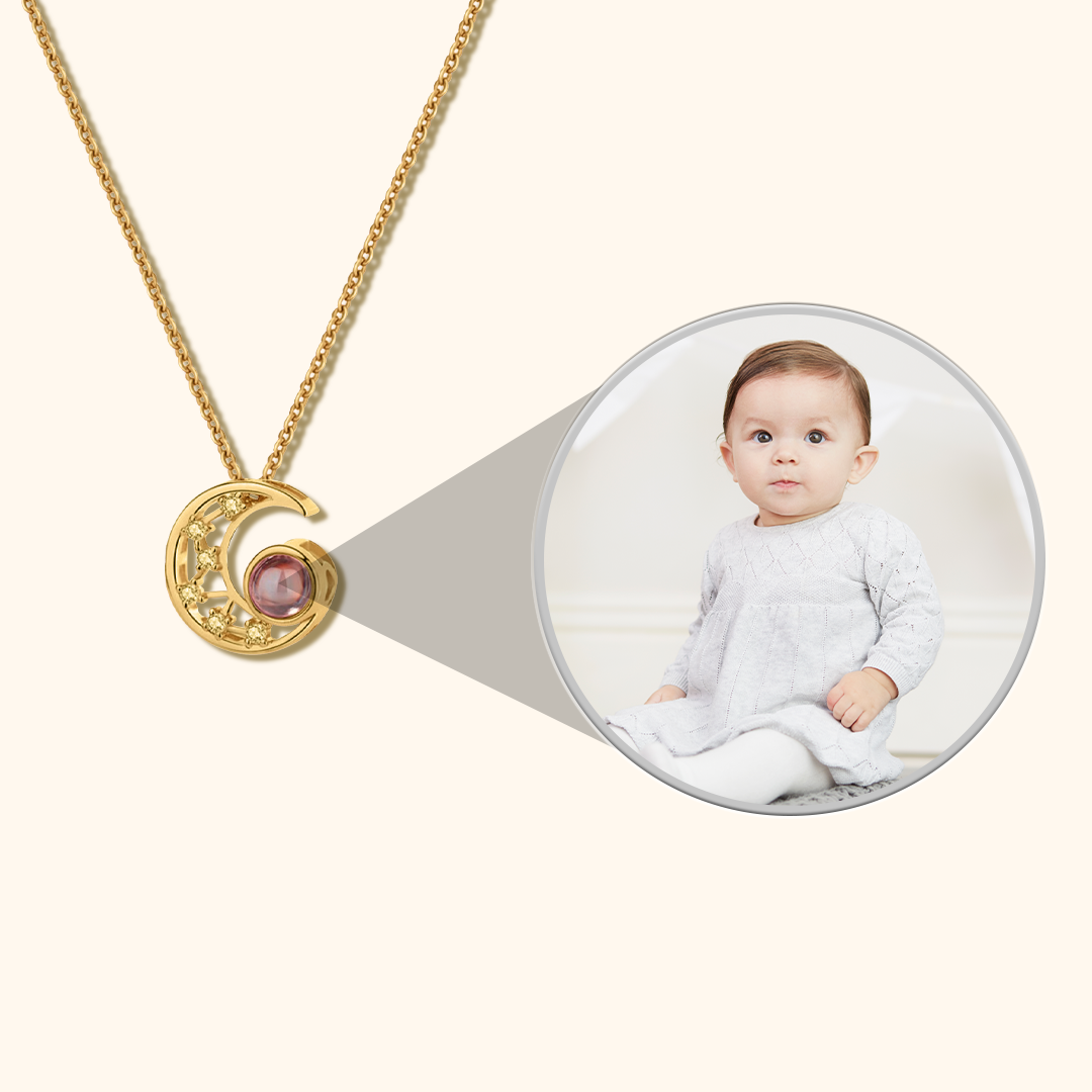 Månhalsband med Projektionsberlock