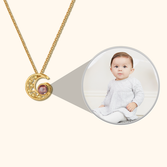 Månhalsband med Projektionsberlock