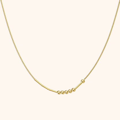 Personligt Morse Code Halsband