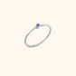 Gnistrande ring med månadssten