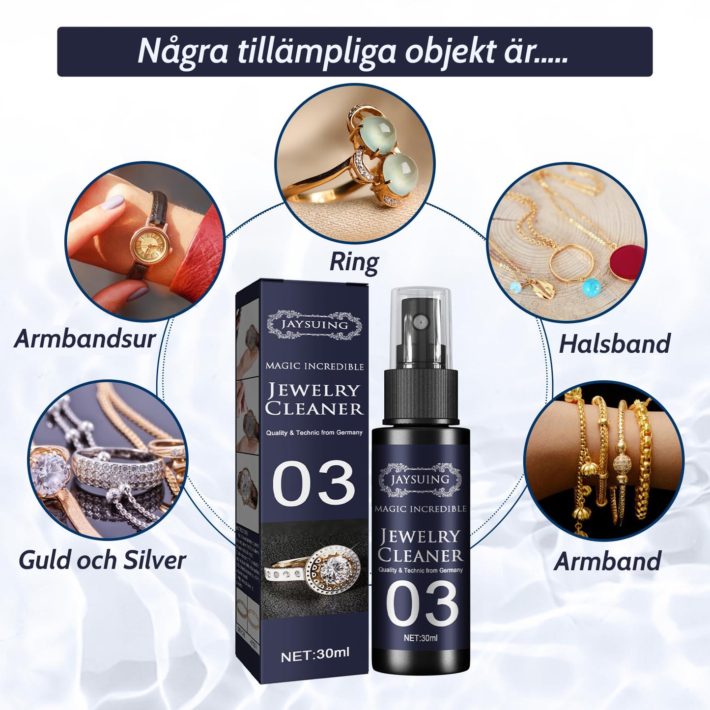 Smyckesrengöringsspray
