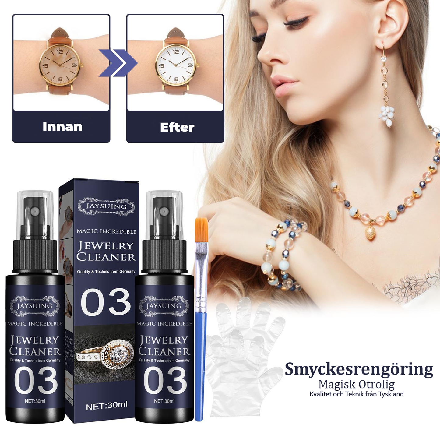 Smyckesrengöringsspray