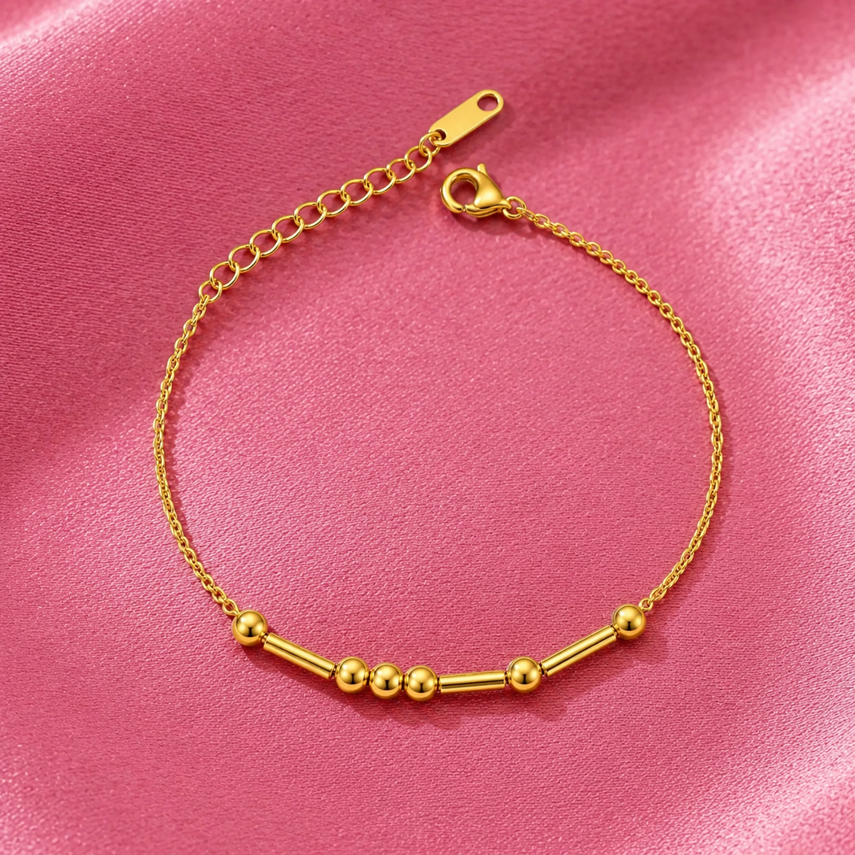Personligt Morse Code Armband