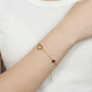 Elegant hjärta Födelsesten armband