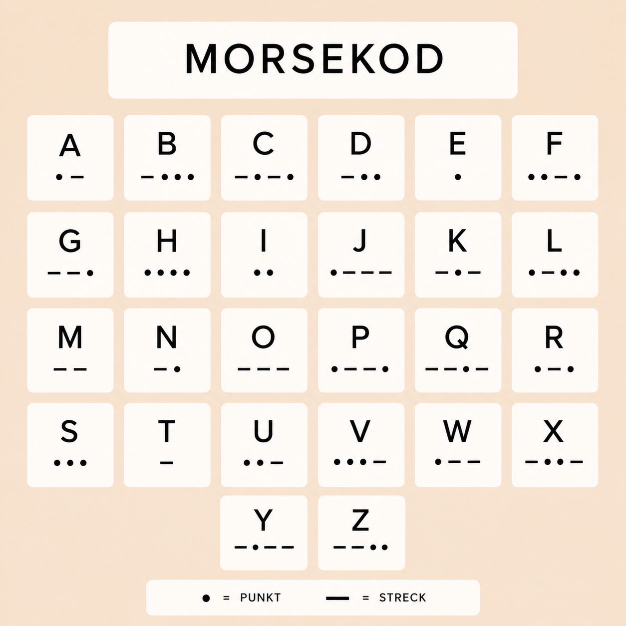 Personligt Morse Code Halsband