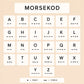 Personligt Morse Code Armband