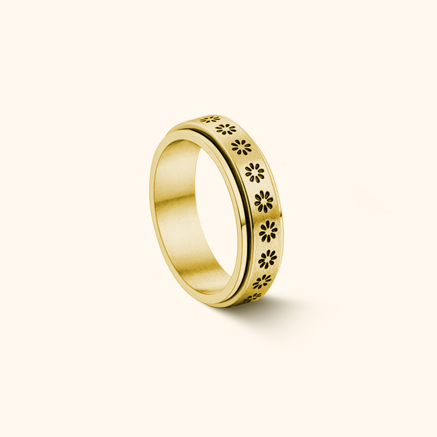 Anti-Stress ring med Fidget Spin