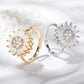 Solrosens Gnistrande Snurrande Ring