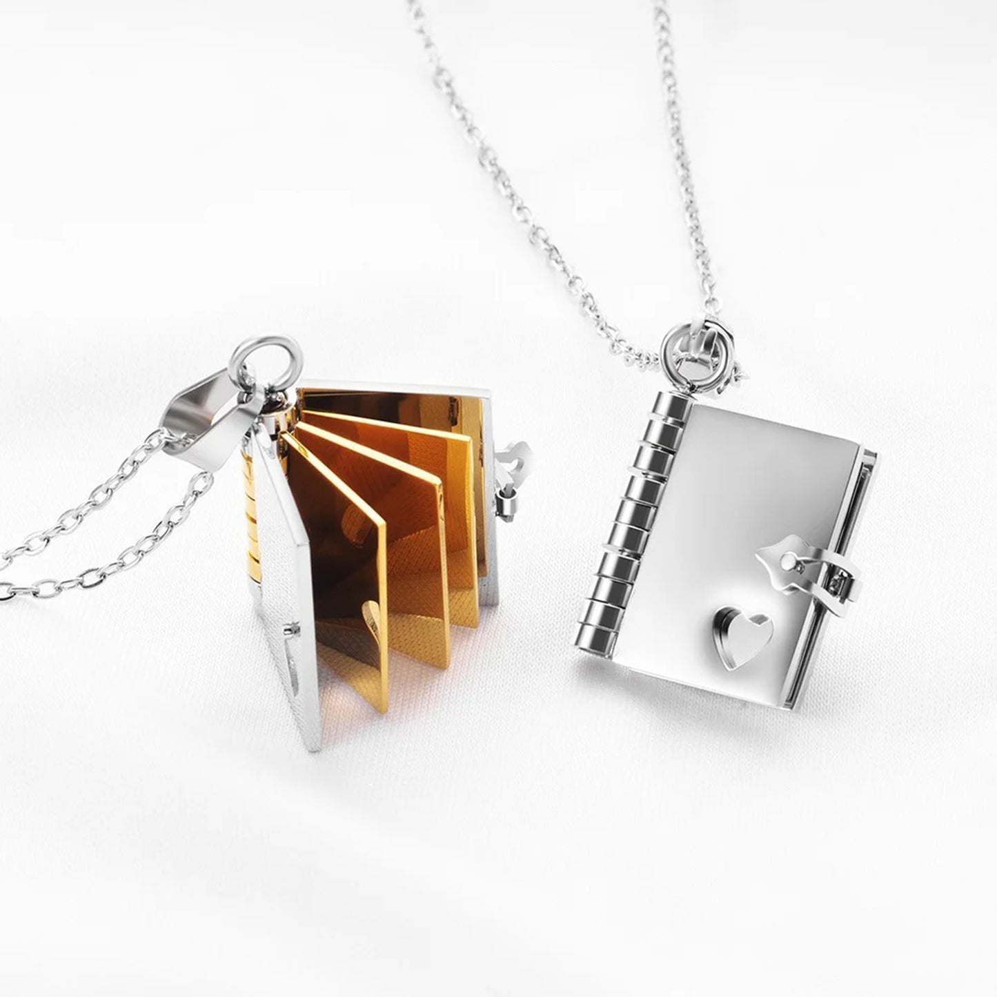 Hemlig Kärleksmeddelande Bok Halsband