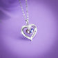Forever Together Graverat Birthstone Halsband