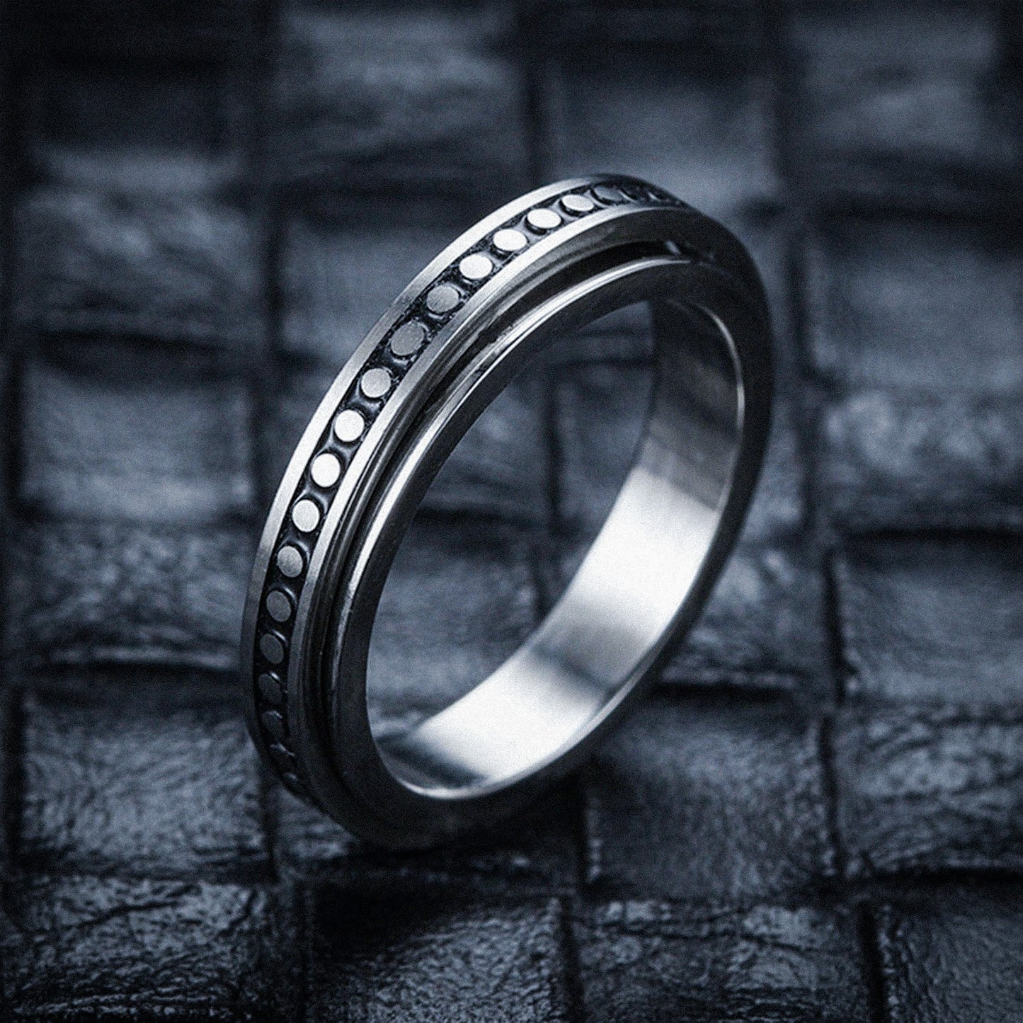 Anti-Stress ring med Fidget Spin