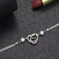 Elegant heart projection bracelet