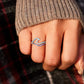 Vågformad Ring med Självkärlek