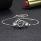 Elegant heart projection bracelet