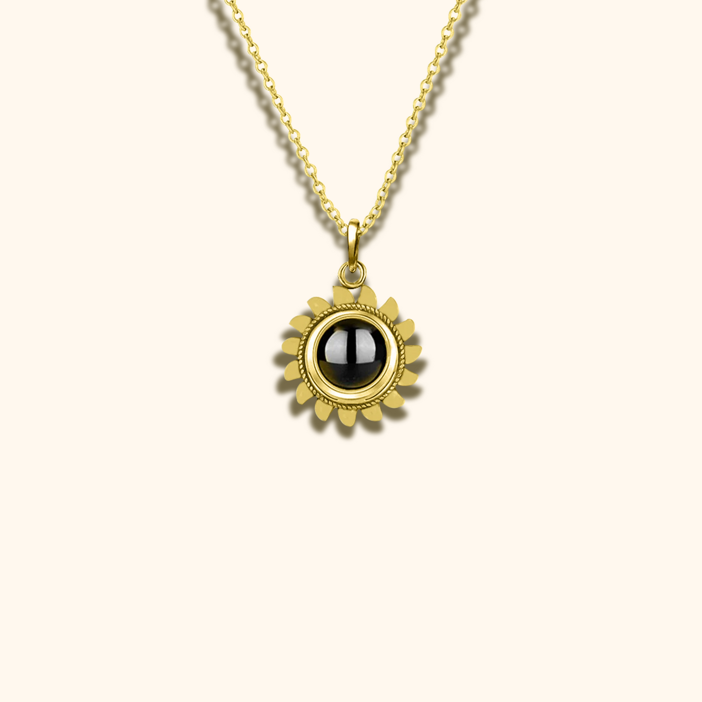 Solhalsband med Projektionsberlock