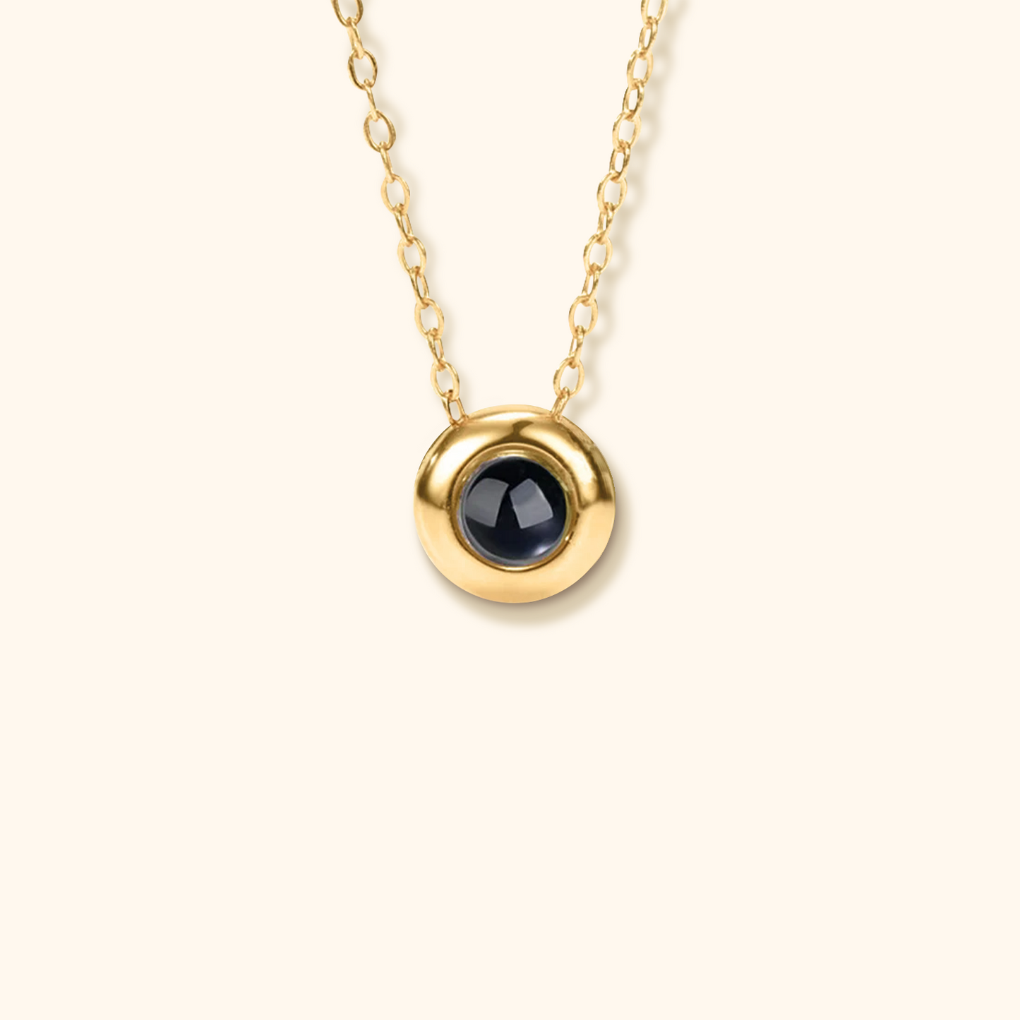 Sfärformat Halsband med Projektionsberlock