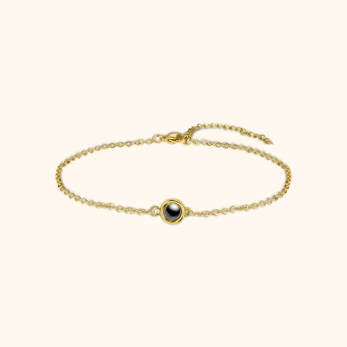 Klassiskt Armband med Projektionsberlock