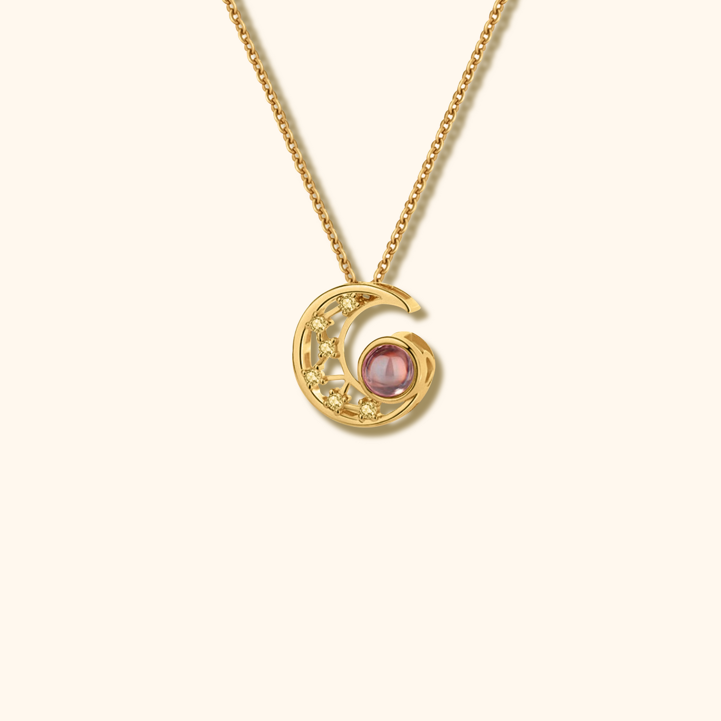 Månhalsband med Projektionsberlock