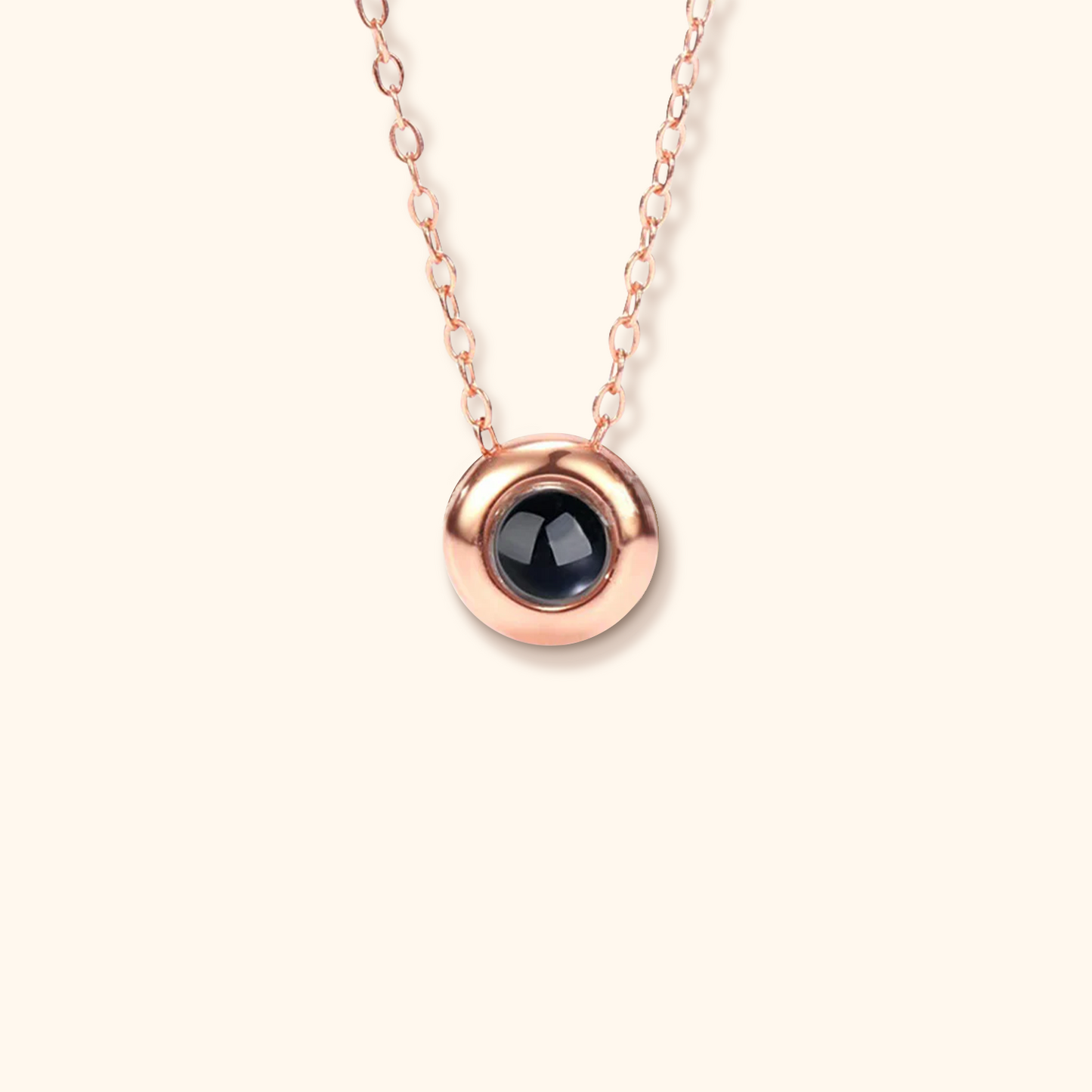 Sfärformat Halsband med Projektionsberlock