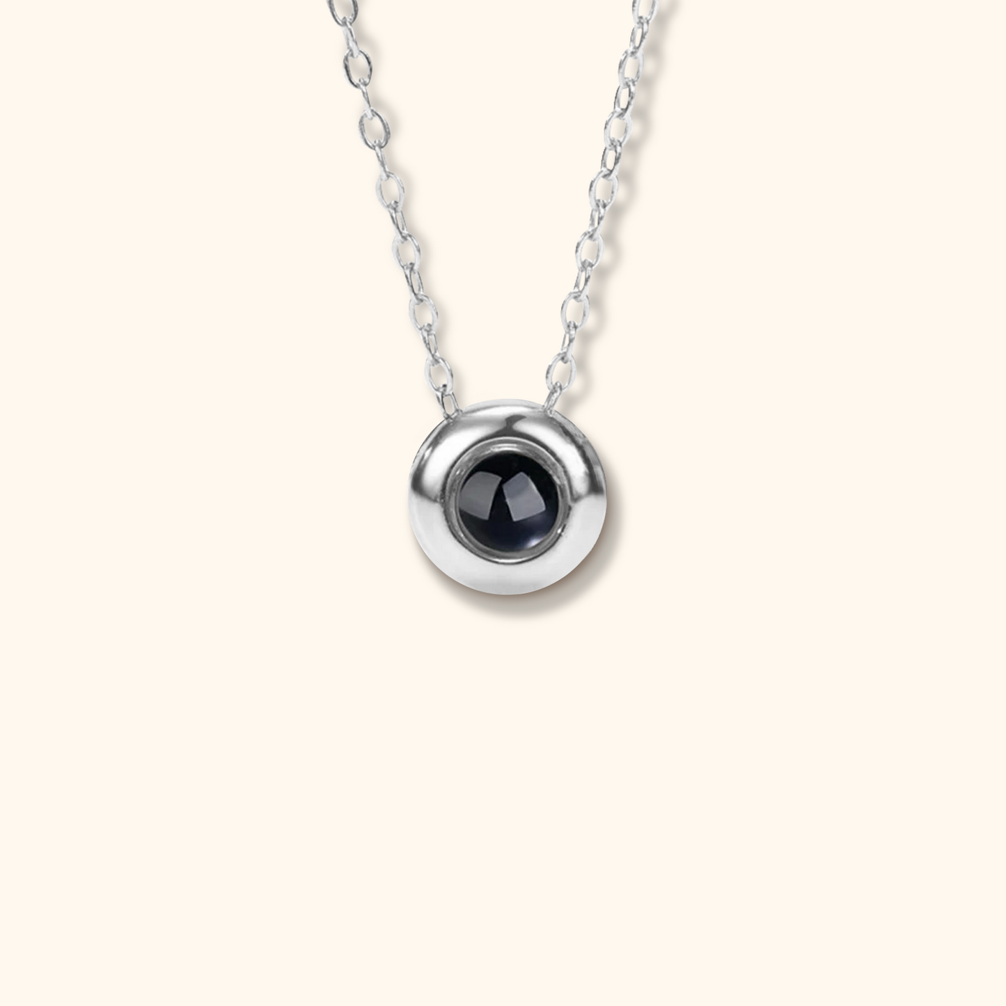 Sfärformat Halsband med Projektionsberlock