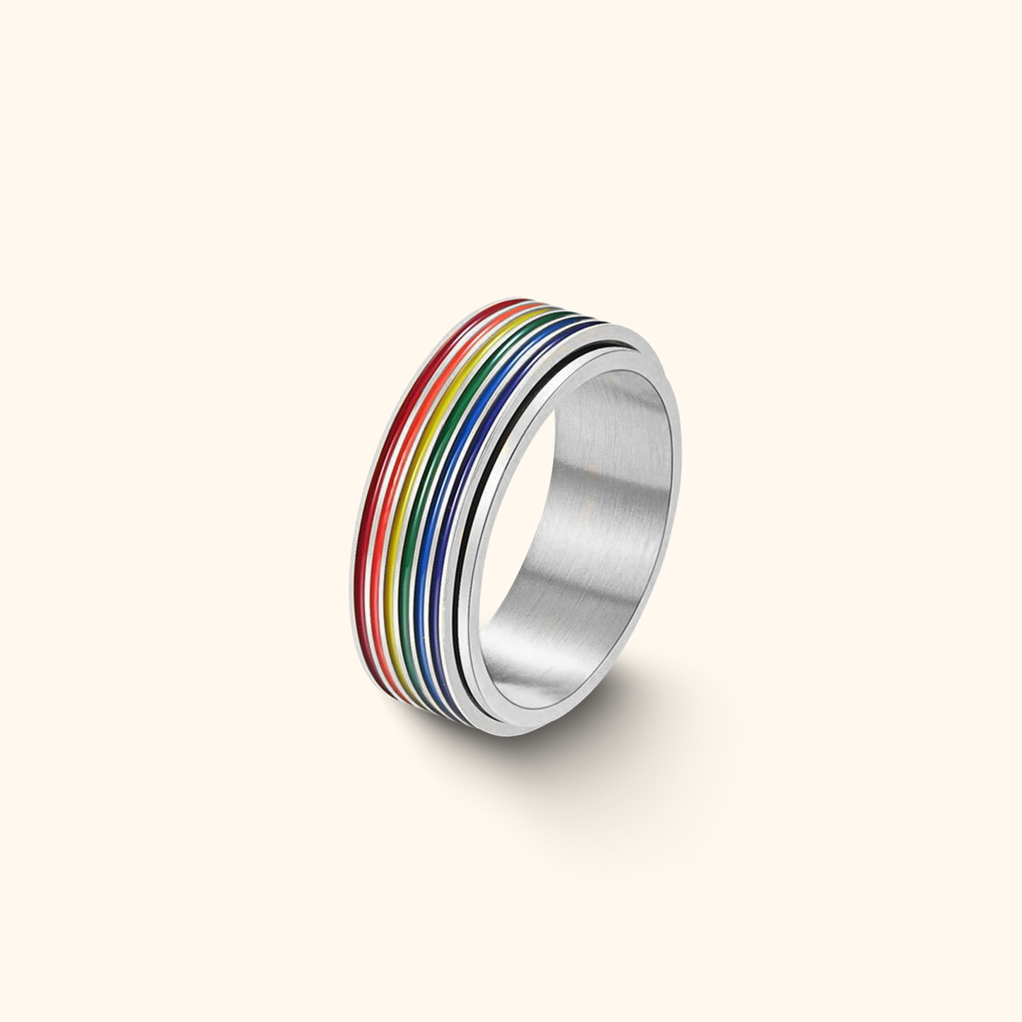 Anti-Stress ring med Fidget Spin