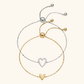 Elegant Matchande Hjärt Armband