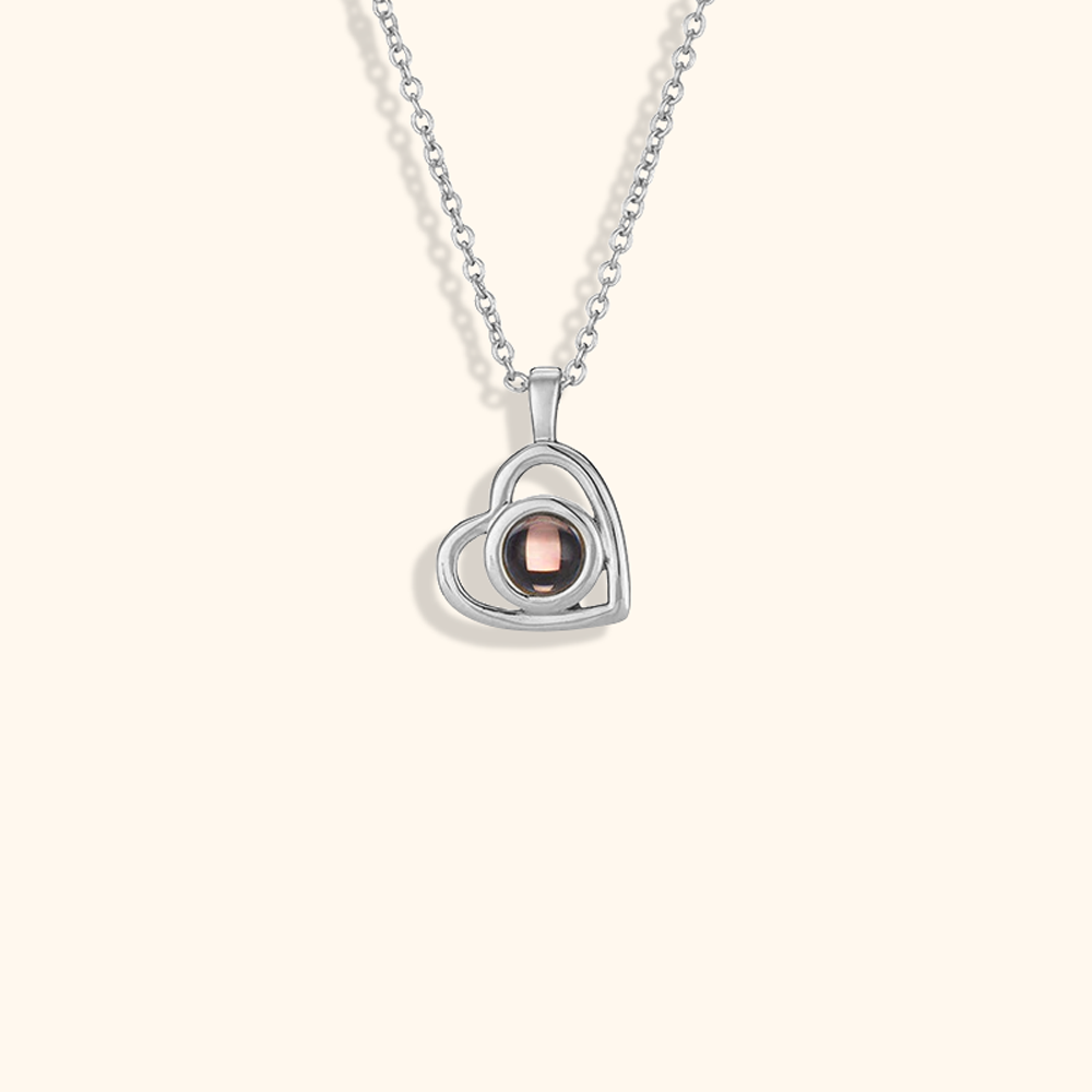Hjärt-Foto Halsband