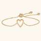 Elegant Matchande Hjärt Armband
